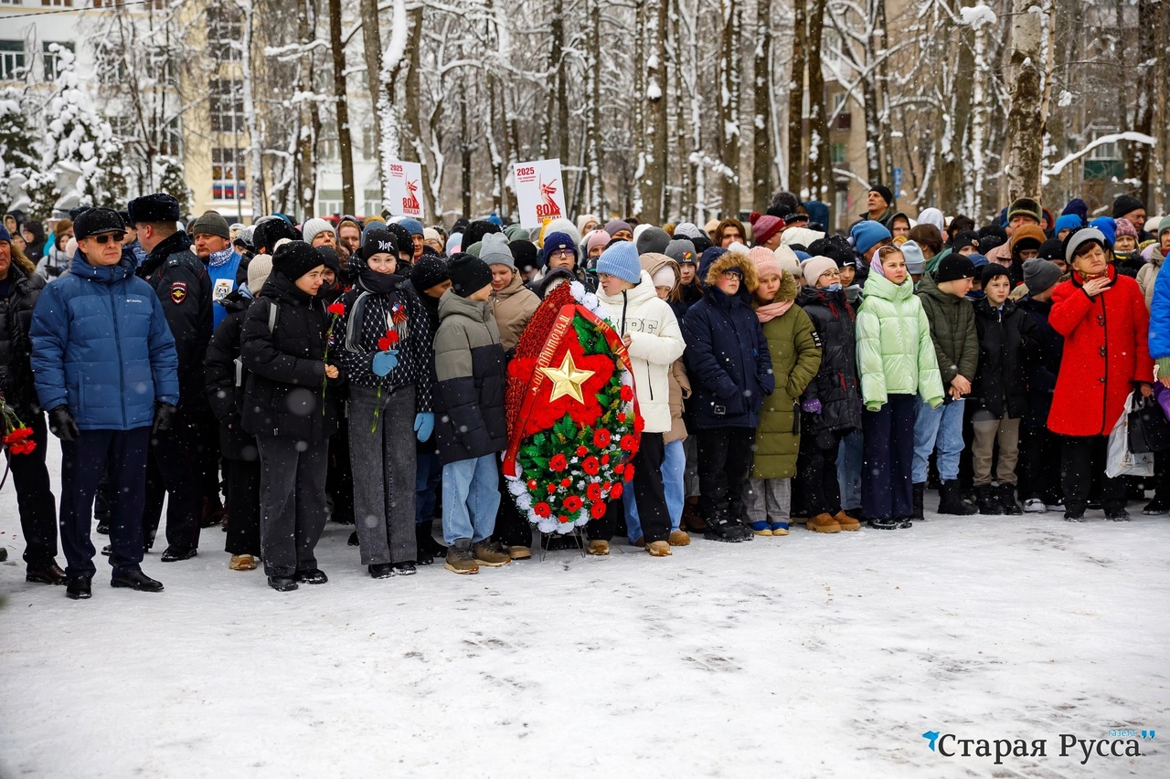 Освобождение Старой Руссы от немецко-фашистских захватчиков.