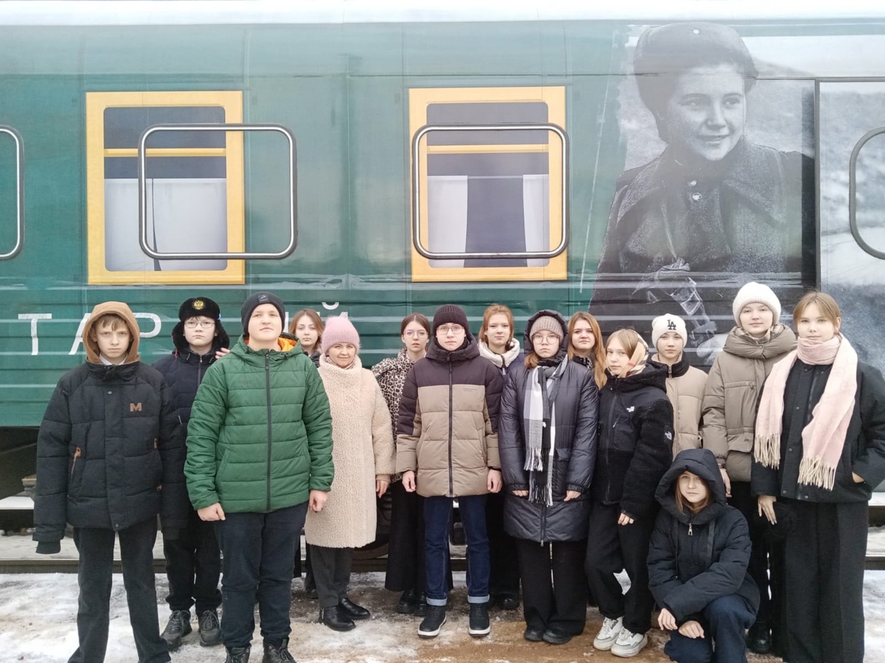 &amp;quot;Поезд Победы&amp;quot; в Старой Руссе.